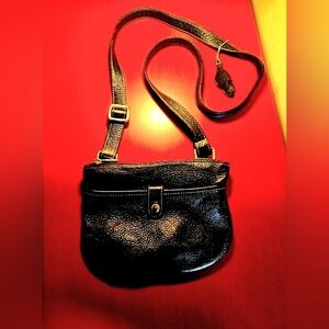 Vintage Made In Canada, Roots Leather Bag, '73